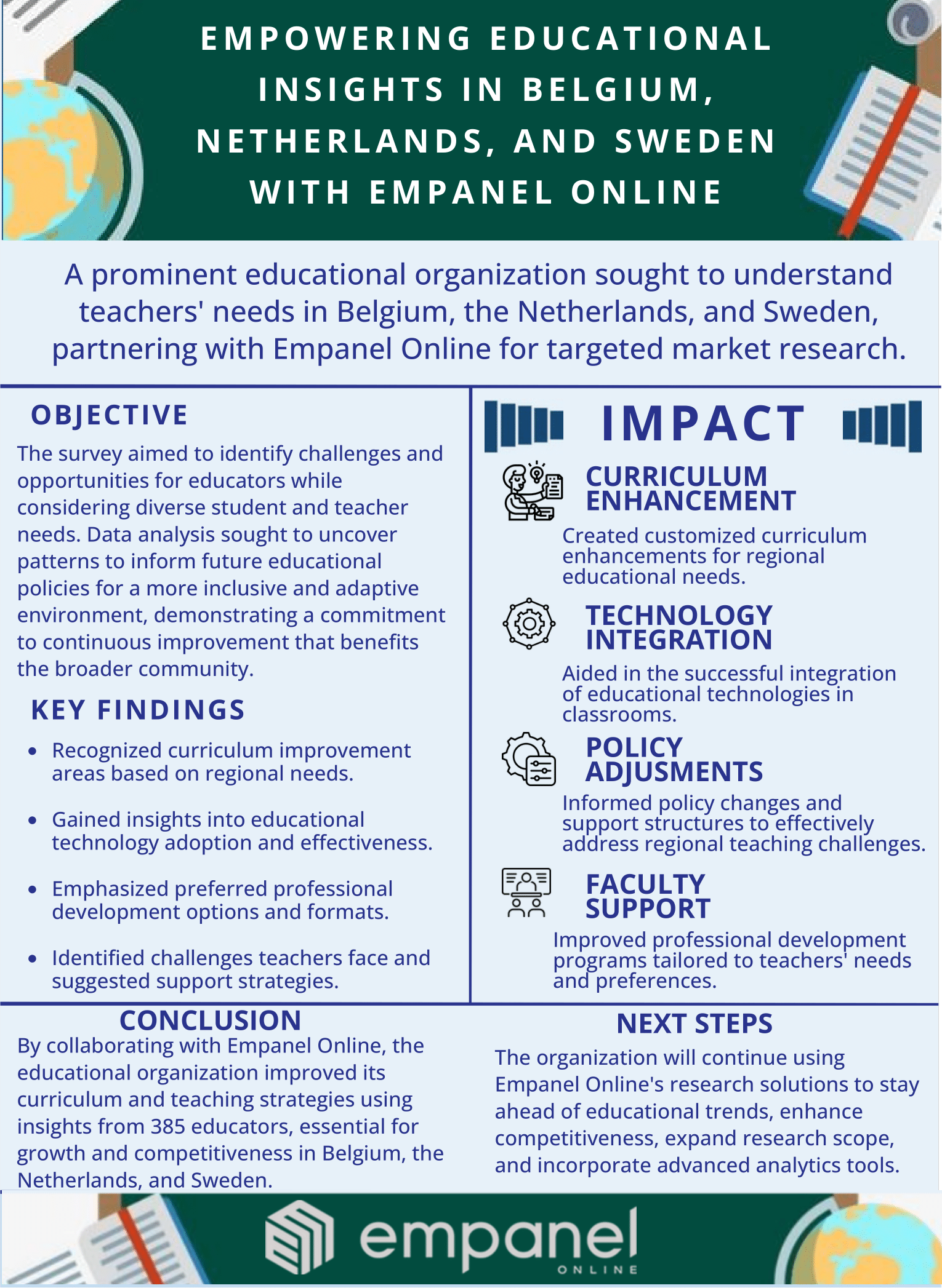 Education Case Study Infographic 2